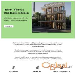 Projektovanje eksterijera i enterijera za ceo Balkan